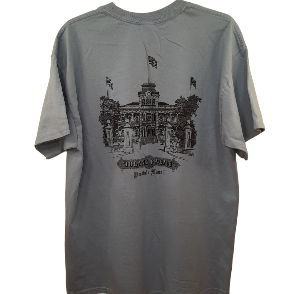 Hanes| Iolani Palace Graphic Tshirt Size L